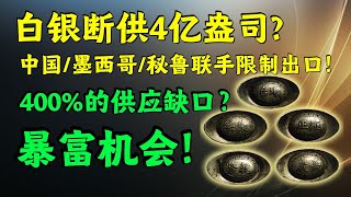 美国疯狂“变卖”黄金？白银断供4亿盎司！2026实物大挤兑开启，这3类资产才是保命定海神针！#美股分析 #白银 #黄金 