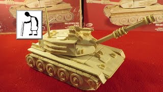 Tank Woodcraft Construction Kit P050 Full build