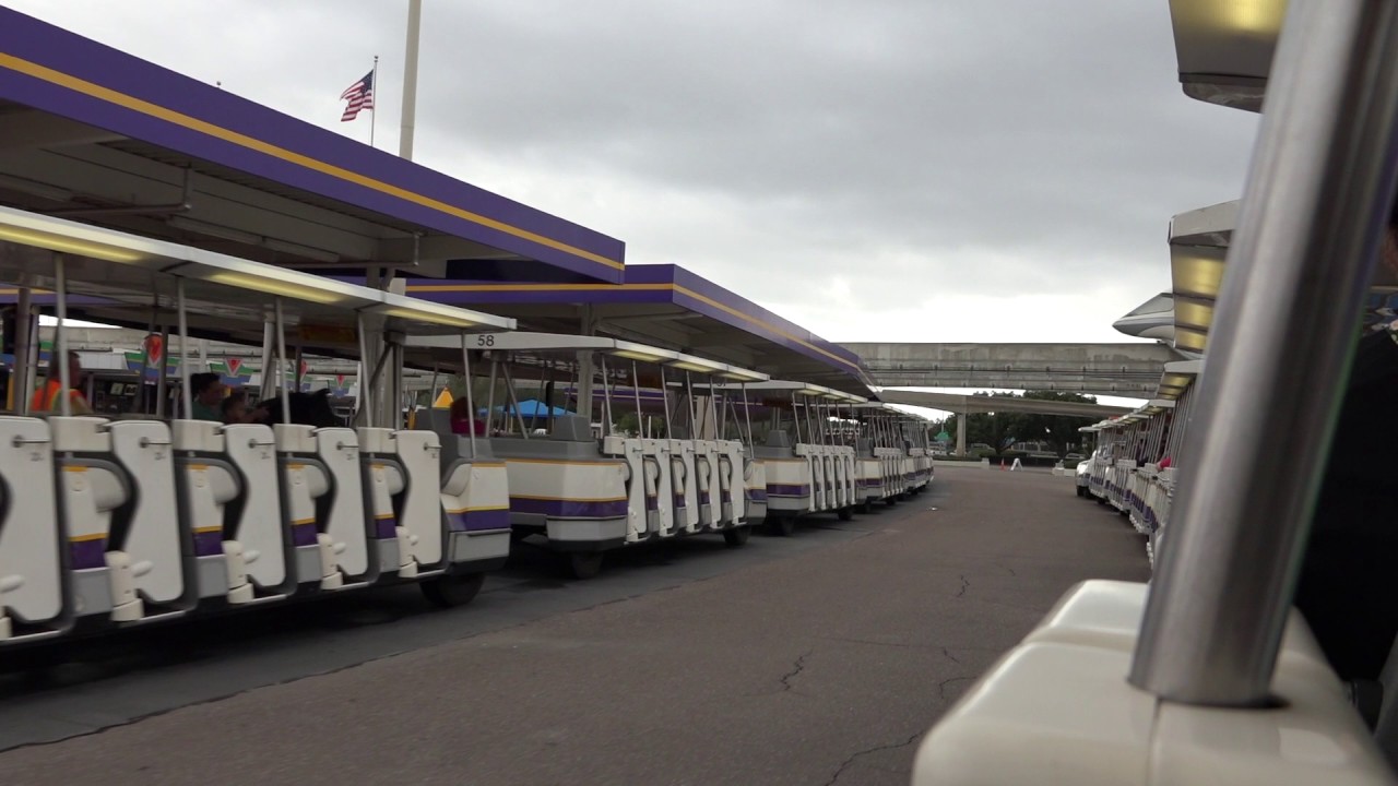 Disney Tram Orlando November 2016