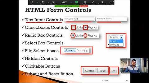 How to create forms using HTML form tag and inserting text input controls in HTML web page