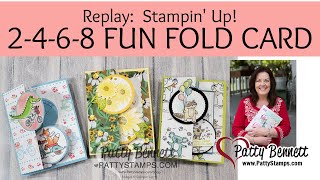 2-4-6-8 Fun Fold Cards with New Stampin