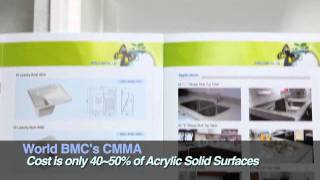 CMMA(Solid Surface) Acrylic & Polyester by World Bmc Co., Ltd