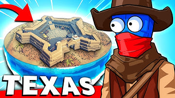 Het TEXAS FORT is ABSOLUUT GEK... TABS Map Creator Update - Volledig nauwkeurige gevechtssimulator