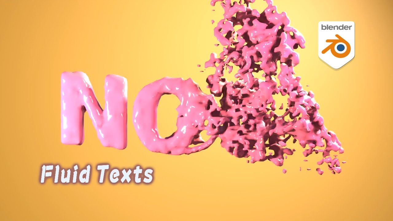 [Tut] Fluid Text Transition - Blender Geometry Nodes 3.0 Field - YouTube