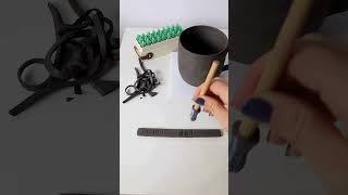Personalized mugs with alphabet stamps - Pottery tool for clay | Relyef #diy #diypottery #wood