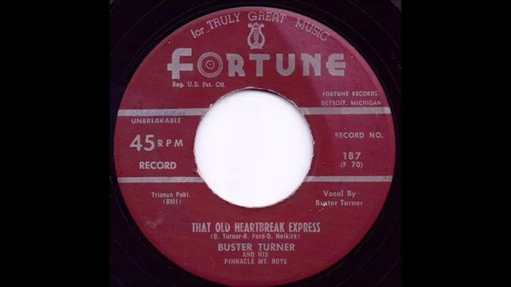 That Old Heartbreak Express - Buster Turner