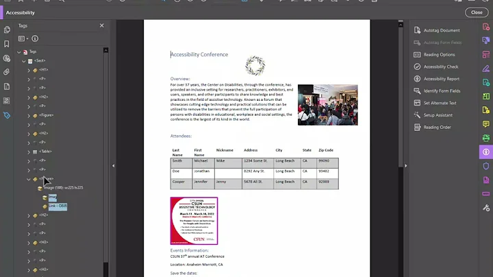 Nested Alternate Text error in Acrobat