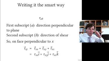 Expressing the net effect of shear (Fluid Dynamics with Olivier Cleynen)
