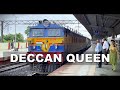 Her majesty the deccan queen arrives at lonavala railway station