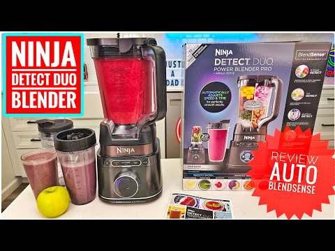 Ninja Professional Plus Blender DUO with Auto-iQ vs Ninja Detect Duo Power  Blender Pro Side-by-Side Blender Comparison 