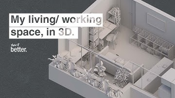 Detailed living space in sketchup and vray. Modeling my living room apartment