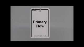 Primary Flow Valve Tag - RM Labels Ltd Tel: 01348 840675