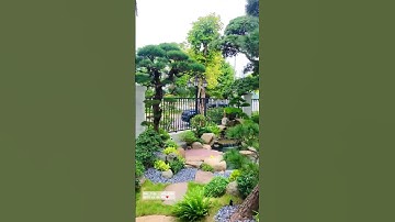 Sân vườn hồ cá koi biệt thự Vinhomes Ocean Park