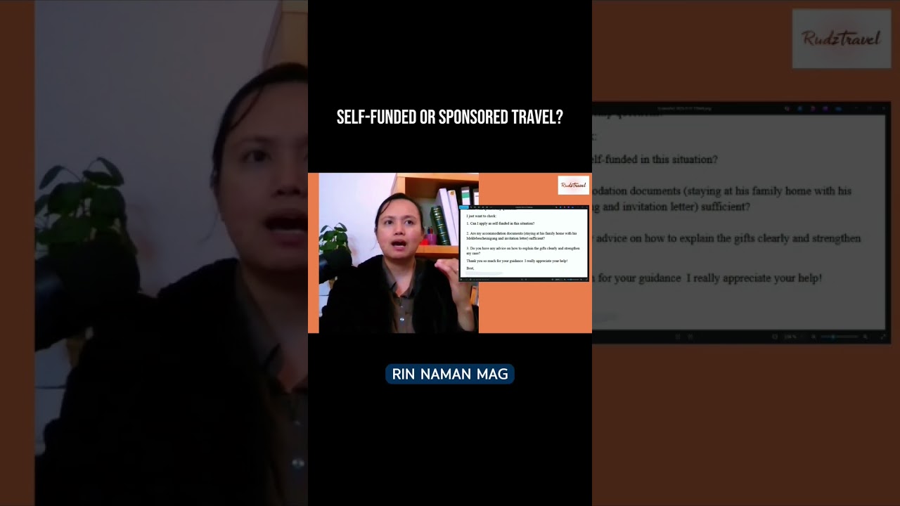 Self-funded or Sponsored travel? 