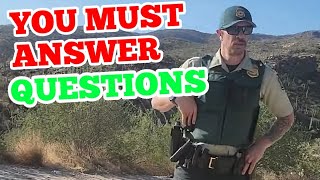 Federal Police Think Exercising Right To Remain Silent Is A Crime