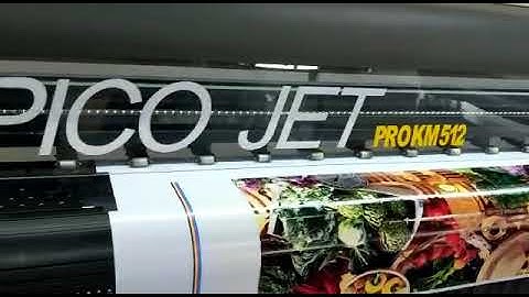 Konica 512 Solvent Flex Printing Machine SPM PUNE
