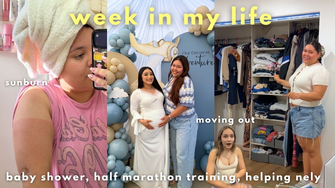 Edith's Life | Helping my sister move out + Baby Angel baby shower (preparing + run)