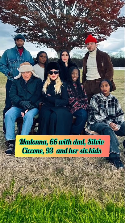 Madonna with her family #love #yt