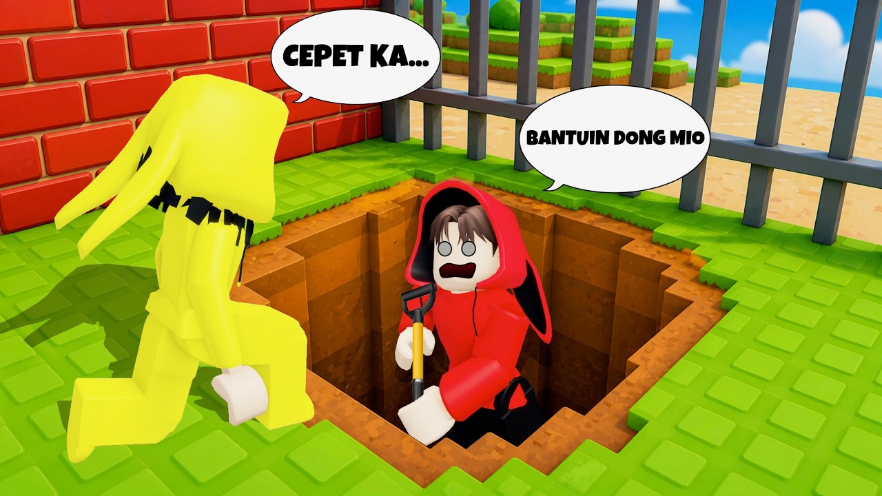 Yuta, Mio Dan Baby Celine Kerjasama Kabur Dari Kebun Binatang || ROBLOX