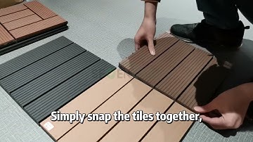 Easy DIY Composite Decking Tiles Installation | Transform Your Outdoor Space