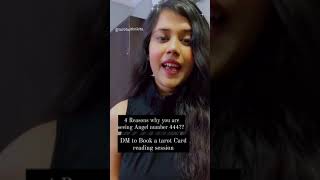 4 reasons why you keep seeing 444 | Angel number 444 meaning | Law of attraction | #shorts