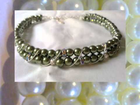 Unika, handgjorda smycken. Swarovski, agater, pärlor i egen design by Guzie