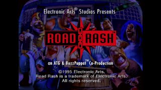 Road Rash - PS1 Gameplay