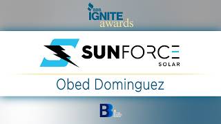 2026 BBB Ignite Award Winner - Sunforce Solar (Genesis Era)