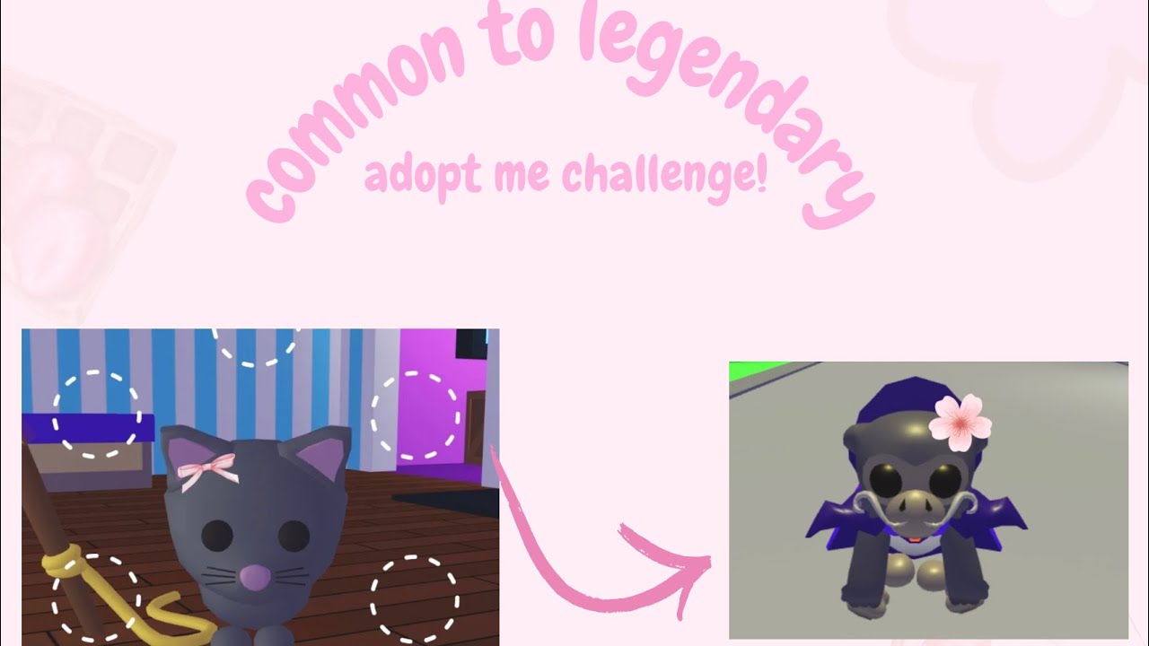common to legendary in adopt me ! - YouTube