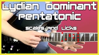Lydian Dominant Pentatonic Scale: Guitar Tutorial, Licks &amp; Tabs