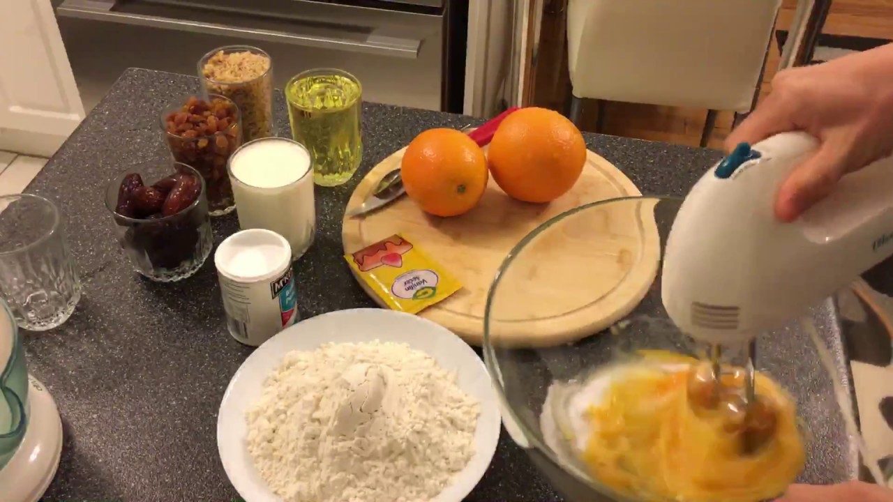 Hurmalı kek tarifi Kolay kek tarifi Hurmalı üzümlü cevizli ...