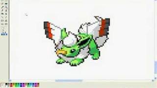 Pokemon sprites: Xateon and King Plume