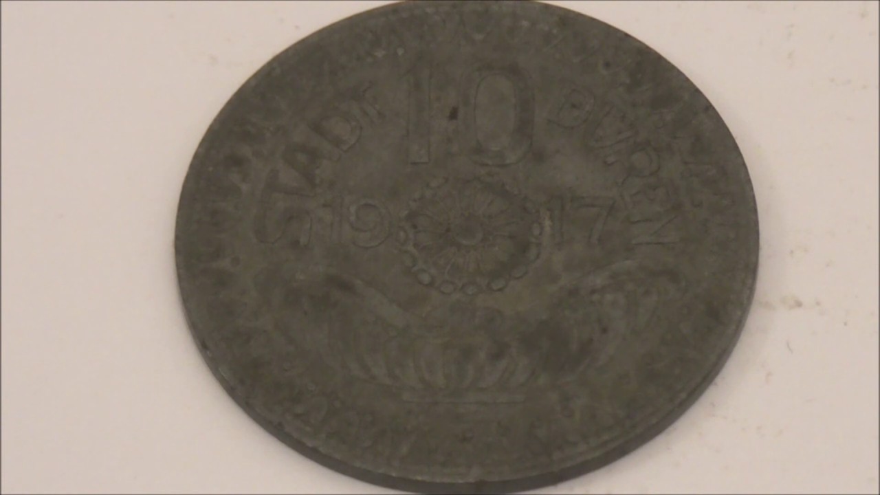 1917 German 10 Pfennig Coin YouTube 1917-german-10-pfennig-coin-youtube