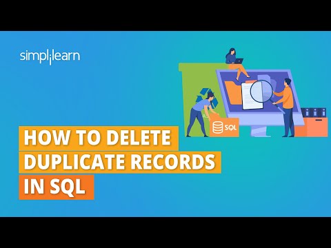 How to Delete Duplicate Records In SQL | SQL Tables | SQL Tutorial for Beginners | Simplilearn