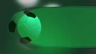 Green Soccer Banner Motion Background