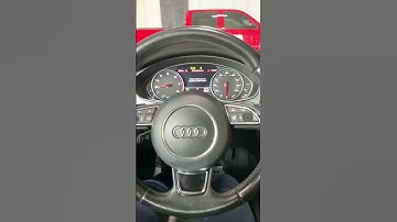 2016 Audi A7 3.0T Quattro Premium start up sequence.
