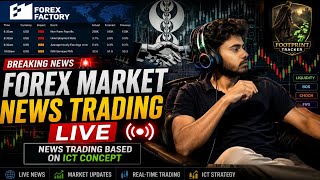 🔴 | GOLD |🔴 Forex News Trading LIVE | ICT Concepts & Real-Time Market Analysis