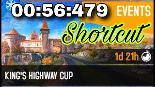 Asphalt 8 King's Highway Cup 2018 McLaren X2 00:56:479 Shortcut 😝 screenshot 5