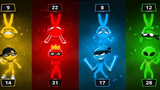 Stickman Party Gameplay-Part 70 Random Funny Mini-games 1234 Player #stickman party screenshot 3