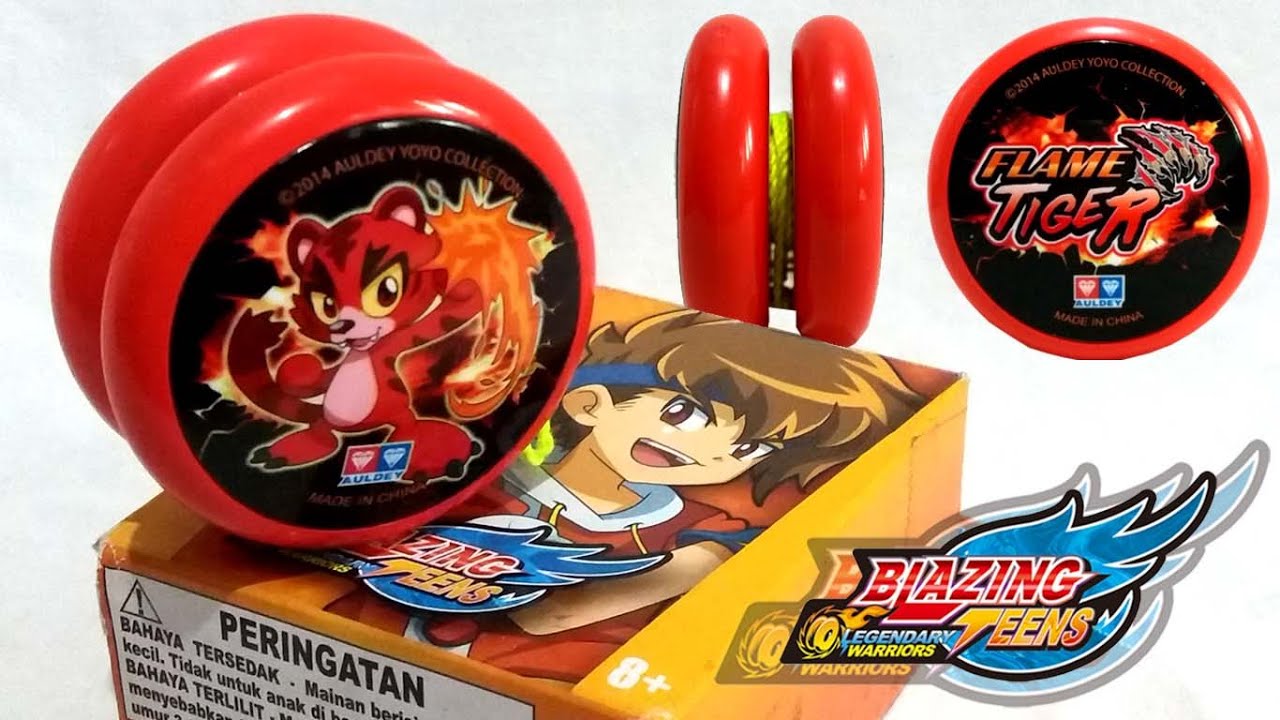 Review & Unboxing Yoyo Blazing Teens Legendary Warrior AutoReturn