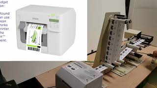 Round Bottle Print and Apply Labeling - LabelOn™