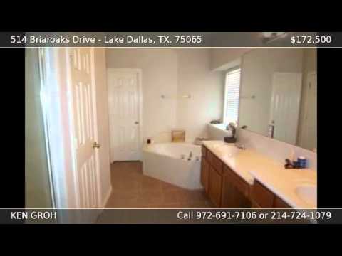 514 Briaroaks Drive, Lake Dallas, TX home video tour