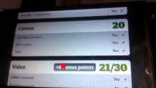 Html5test.com score for Firefox 19 on TI platforms