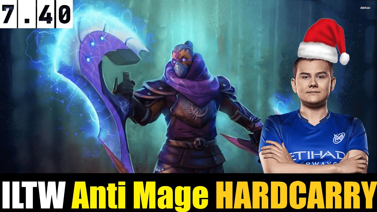 🤯 ILTW [Anti-Mage] HC 7.40- DOTA 2 HIGHEST MMR MATCH