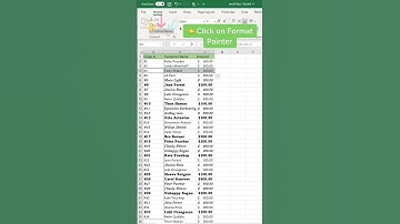 ✅  How to use Format Painter in Microsoft Excel #shorts 💥 Save time with my tips!