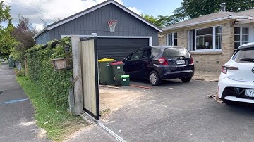 Automatic wooden sliding gate Bft automation systems