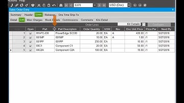 Adjust Grid Column Widths in a Program | Epicor ERP