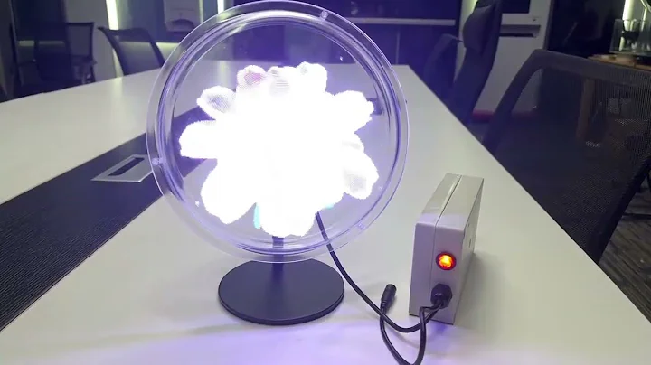 Mini Size 18cm Table-top Hologram Fan With App Control
