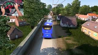 MAP_JATENG V2.0 | HYUNDAI UNIVERSE EXPRESS NOBLE  | Euro Truck Simulator2 | Logitech g29 gameplay
