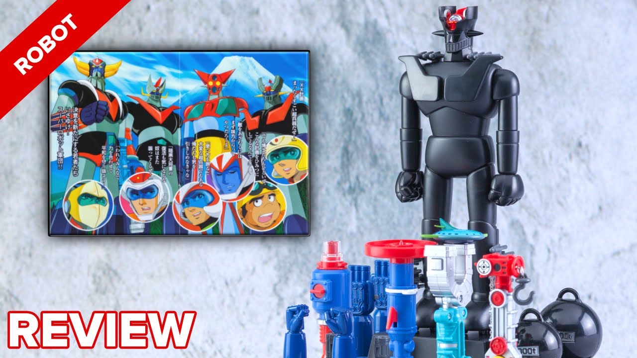 SOUL OF CHOGOKIN GX-XX01 D.C. Super Secret Weapons Set Bandai